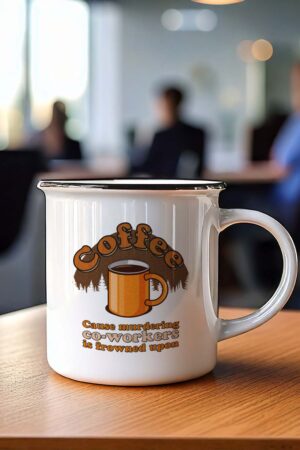 Coffee - Cause murdering co-workers is frowned upon kaffemugg