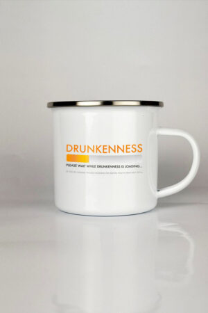 Emaljmugg - Drunkenness