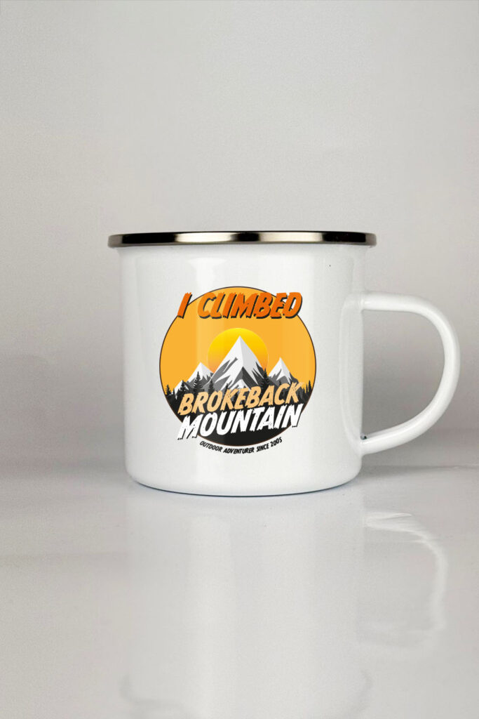 I climbed Brokeback Mountain kaffemugg