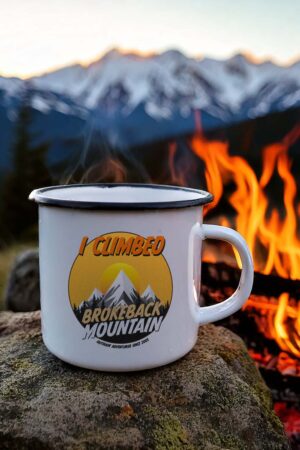 I climbed Brokeback Mountain kaffemugg