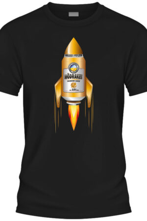 Nödraket T-shirt svart