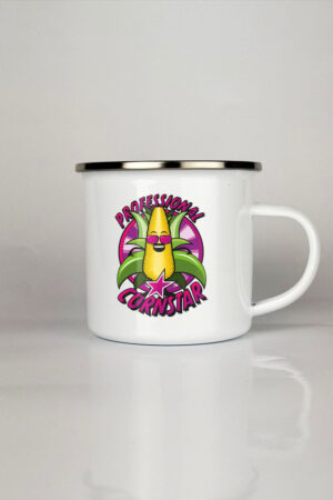 Professional Cornstar - Emaljmugg