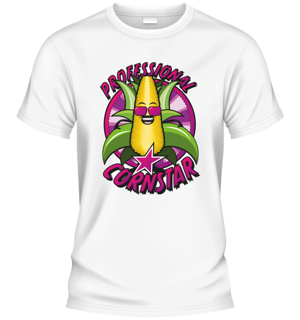 Professional Cornstar T-shirt Vit