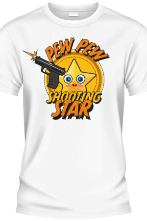 Shooting star t-shirt vit
