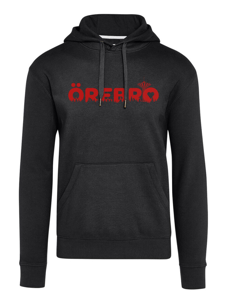 Örebro Hoodie - En hoodie för dig som älskar Örebro! - Svart