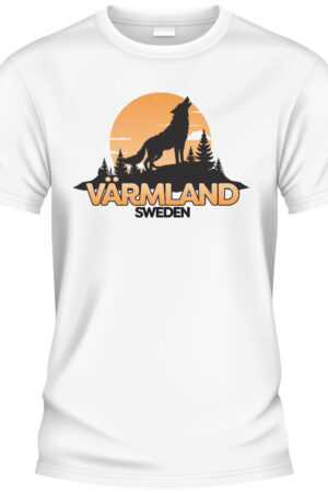 Värmland t-shirt i vitt