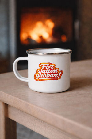 För sjutton gubbar! Kaffemugg
