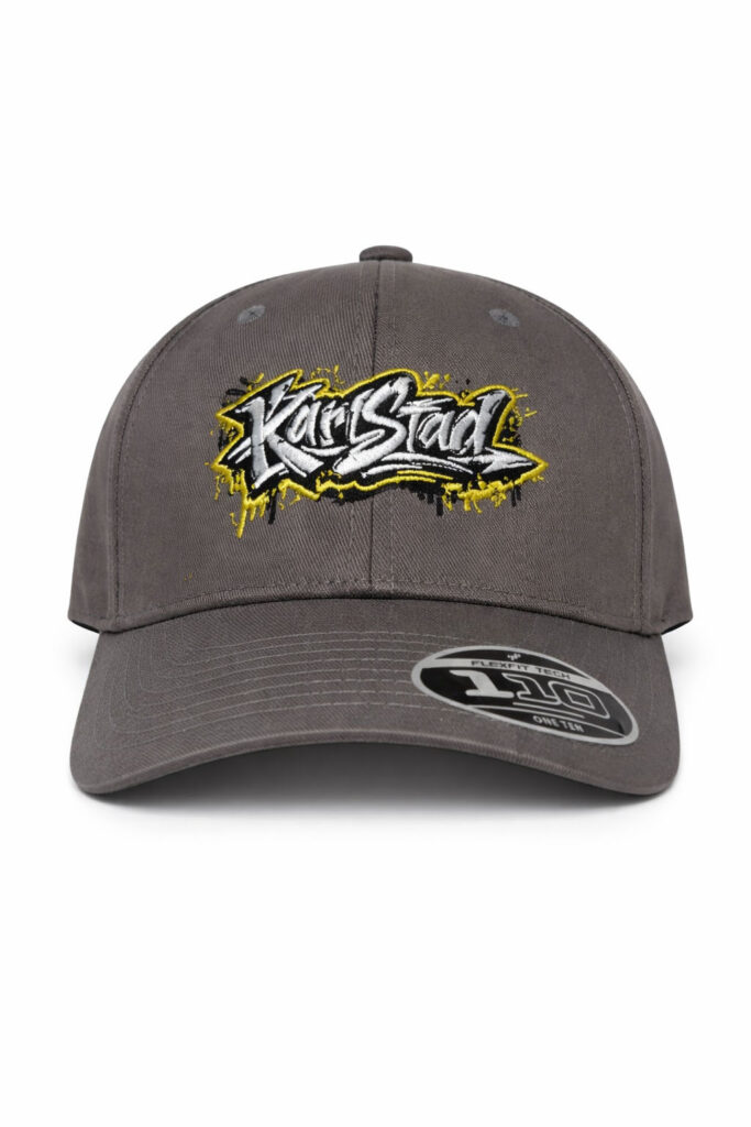 Älskar du Karlstad? Unik keps med grafitti-brodyren "Karlstad".