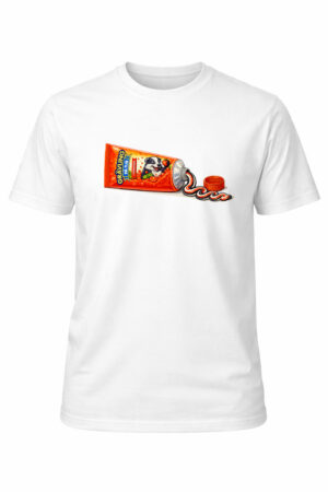 Grävling på tub i tomatsås t-shirt