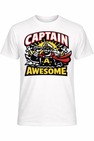 Captain Awesome t-shirt