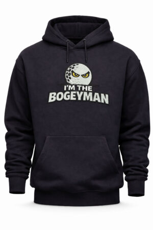 I'm the bogeyman - Golfinspirerad hoodie med hoodie. Stor brodyr.